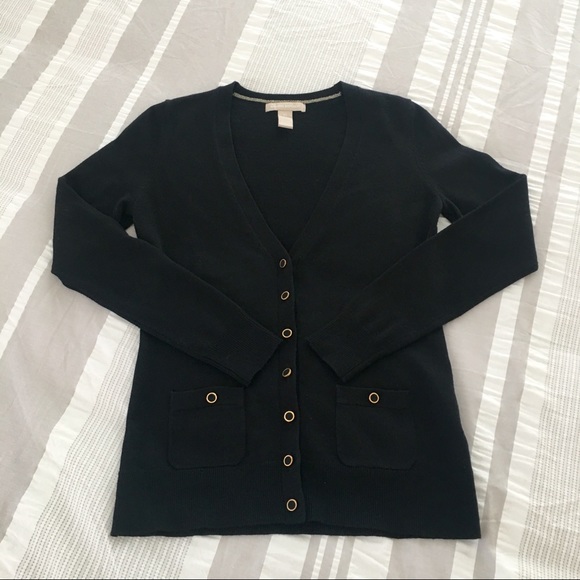 Banana Republic Sweaters - Banana Republic Black Wool Cardigan